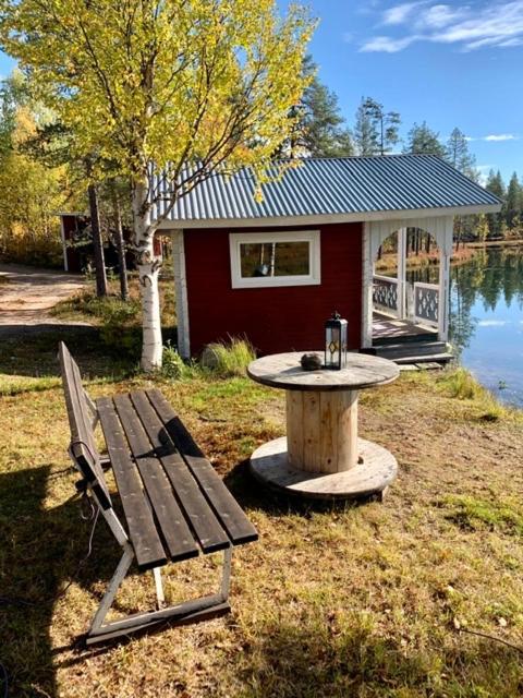 Off-Grid Cabin In Nattavaara Lapland ภายนอก รูปภาพ