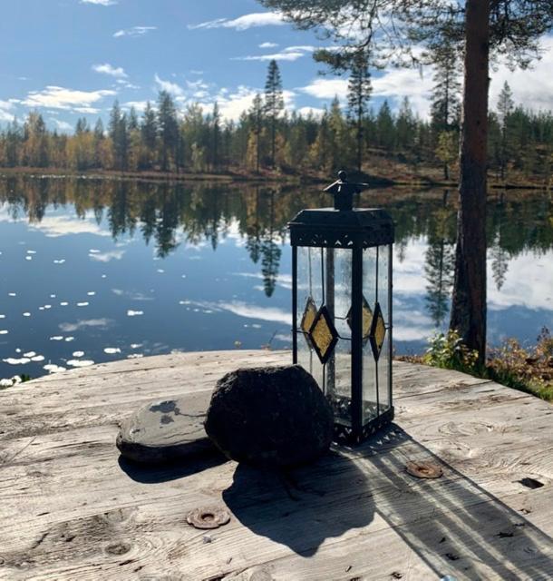 Off-Grid Cabin In Nattavaara Lapland ภายนอก รูปภาพ