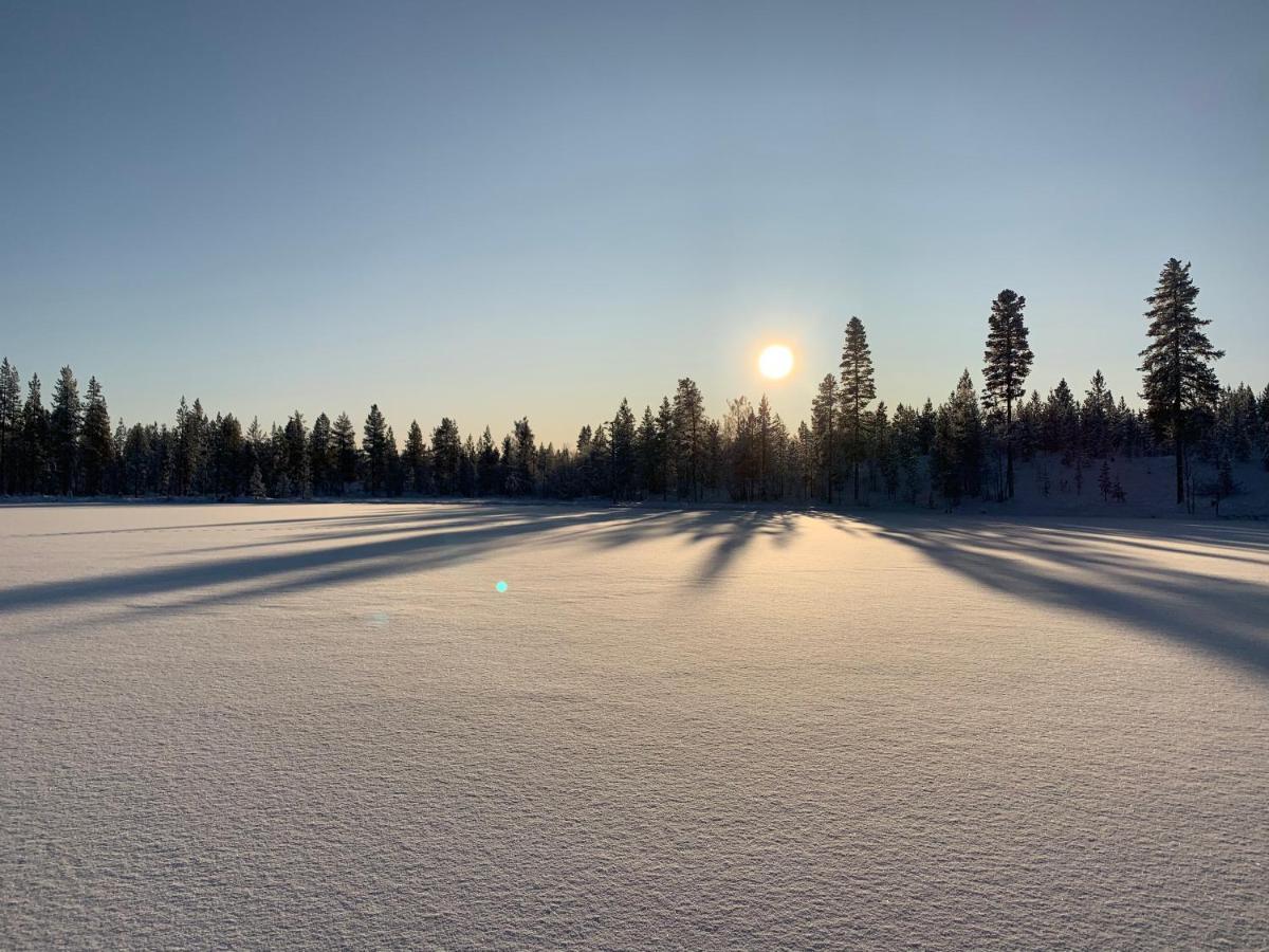 Off-Grid Cabin In Nattavaara Lapland ภายนอก รูปภาพ
