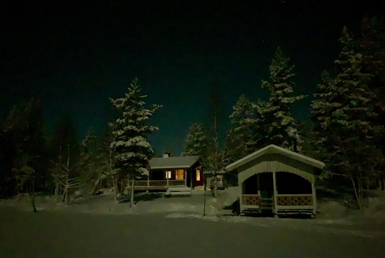 Off-Grid Cabin In Nattavaara Lapland ภายนอก รูปภาพ